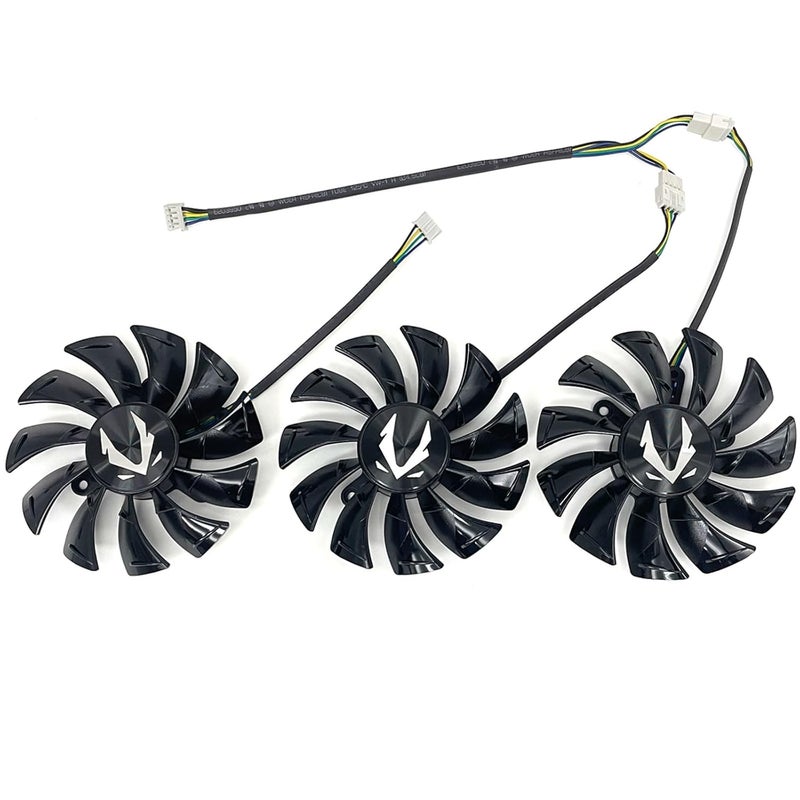 LTANDBR مروحة تبريد بطاقة الرسوميات 87MM GA92S2U GFY09215M12SPA RTX2080 2080Ti لمبرد ZOTAC GeForce RTX 2080 Ti AMP - Image 4